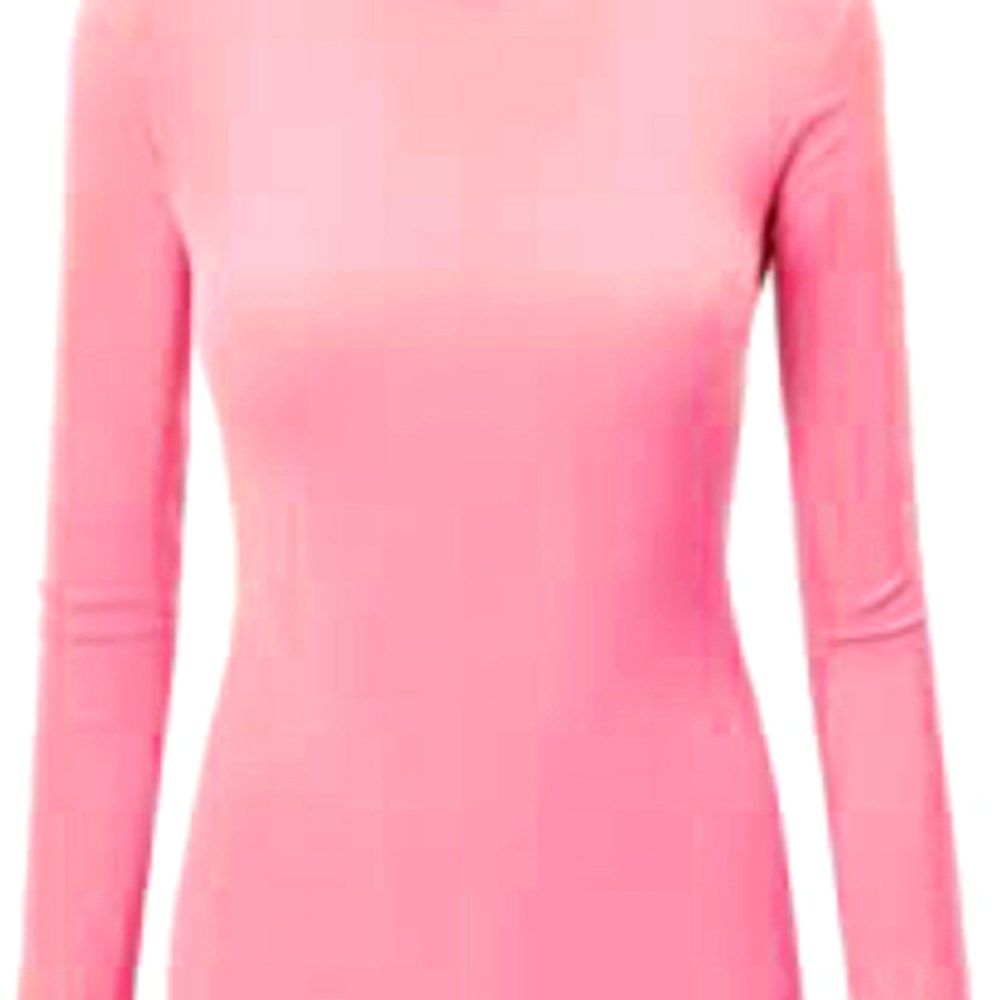 Pink turtle neck sweater